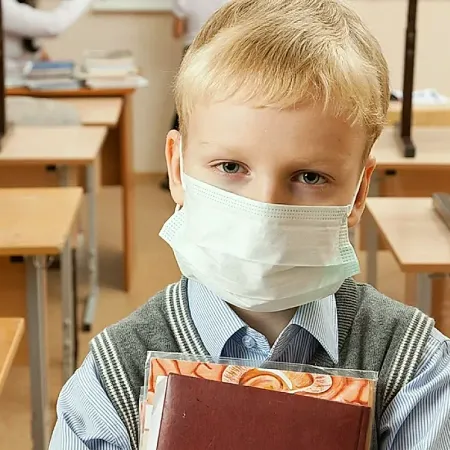 Защита ребёнка от астмы зимой