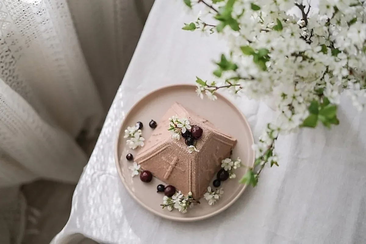 Полезная творожная пасха