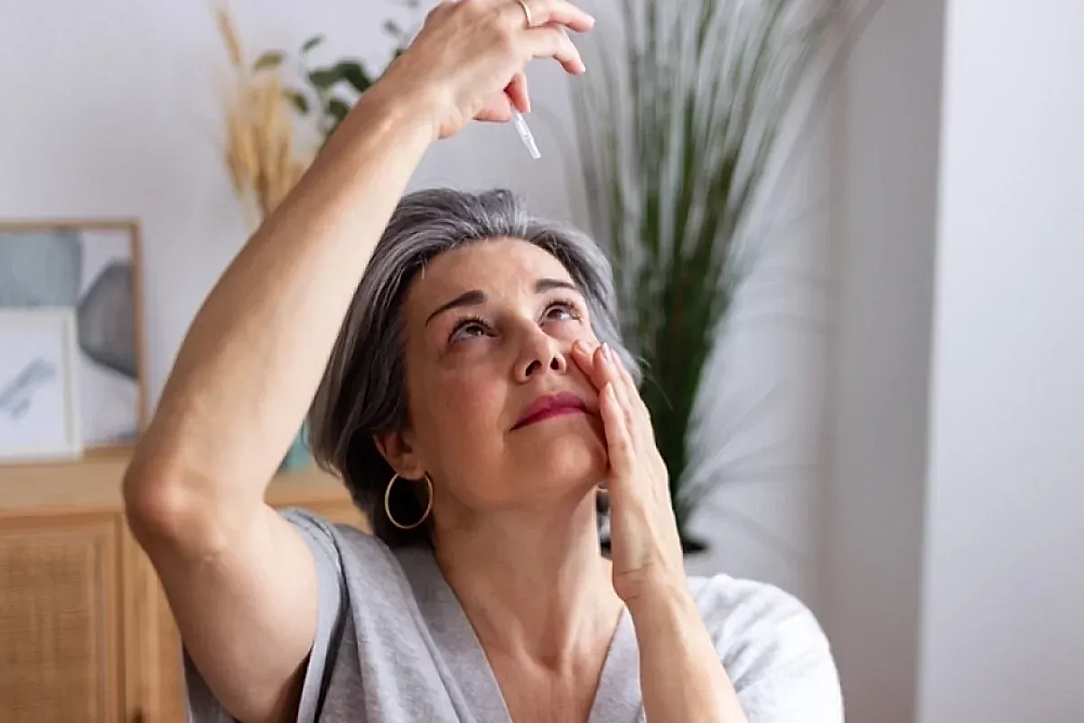 Синдром сухого глаза зимой