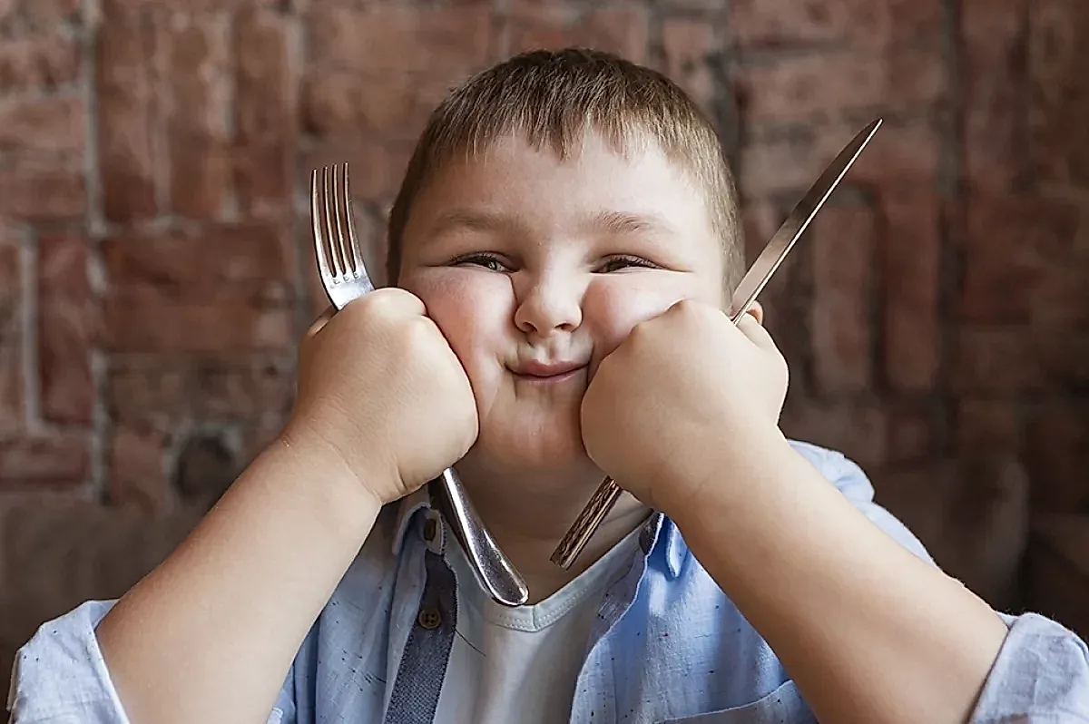 Резкий набор веса у детей